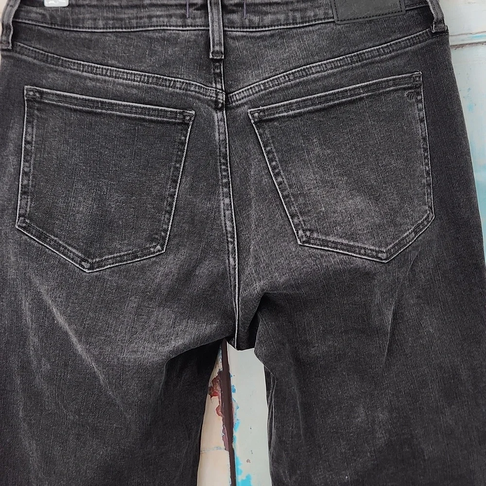 Madewell Curvy Mid Rise Stovepipe Raw‎ Hem Jeans